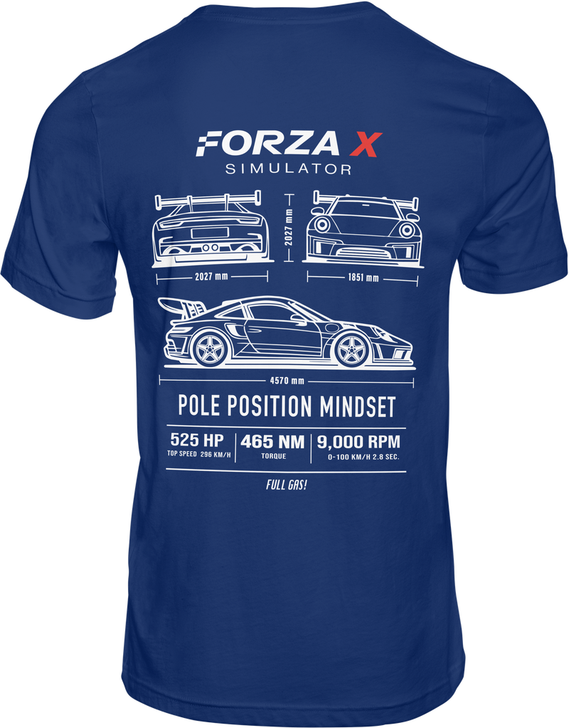FXS GT T-Shirt Azul-1