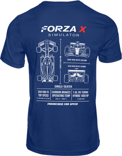 FXS Mono T-Shirt Azul-1