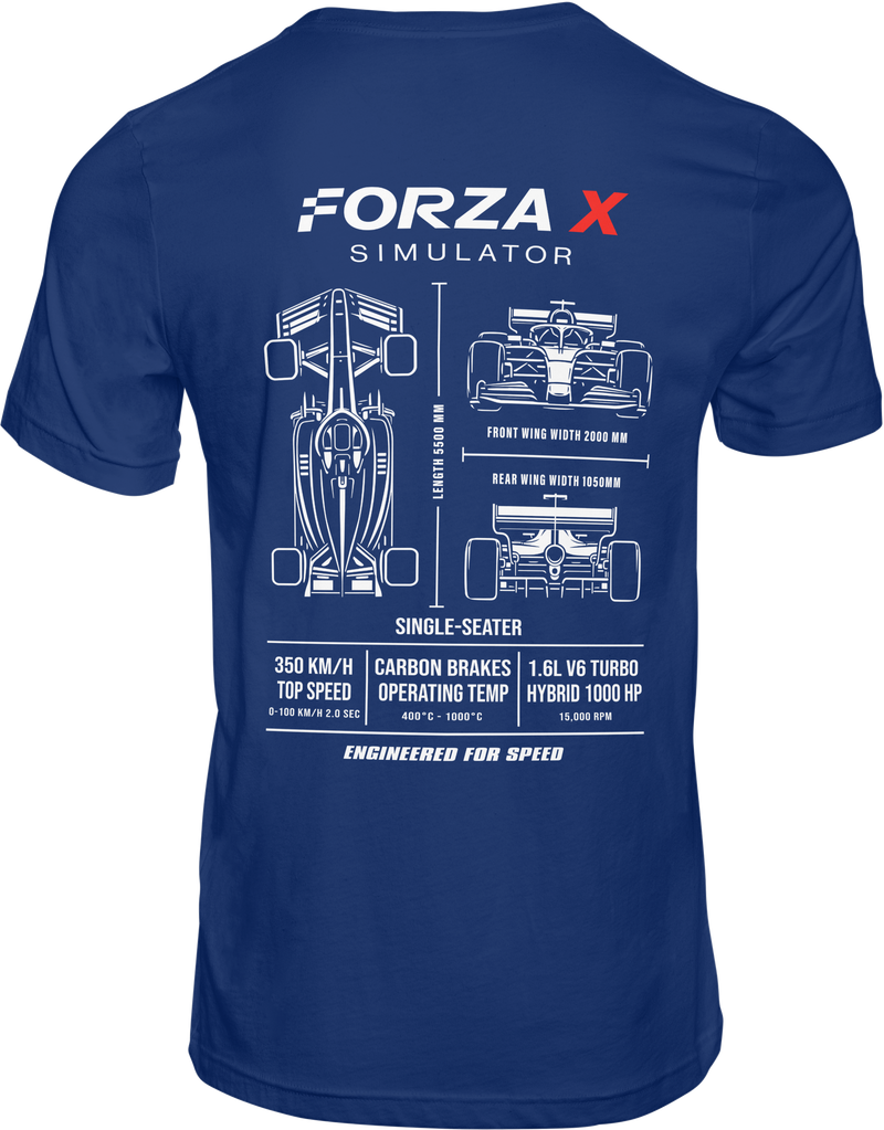 FXS Mono T-Shirt Azul-1