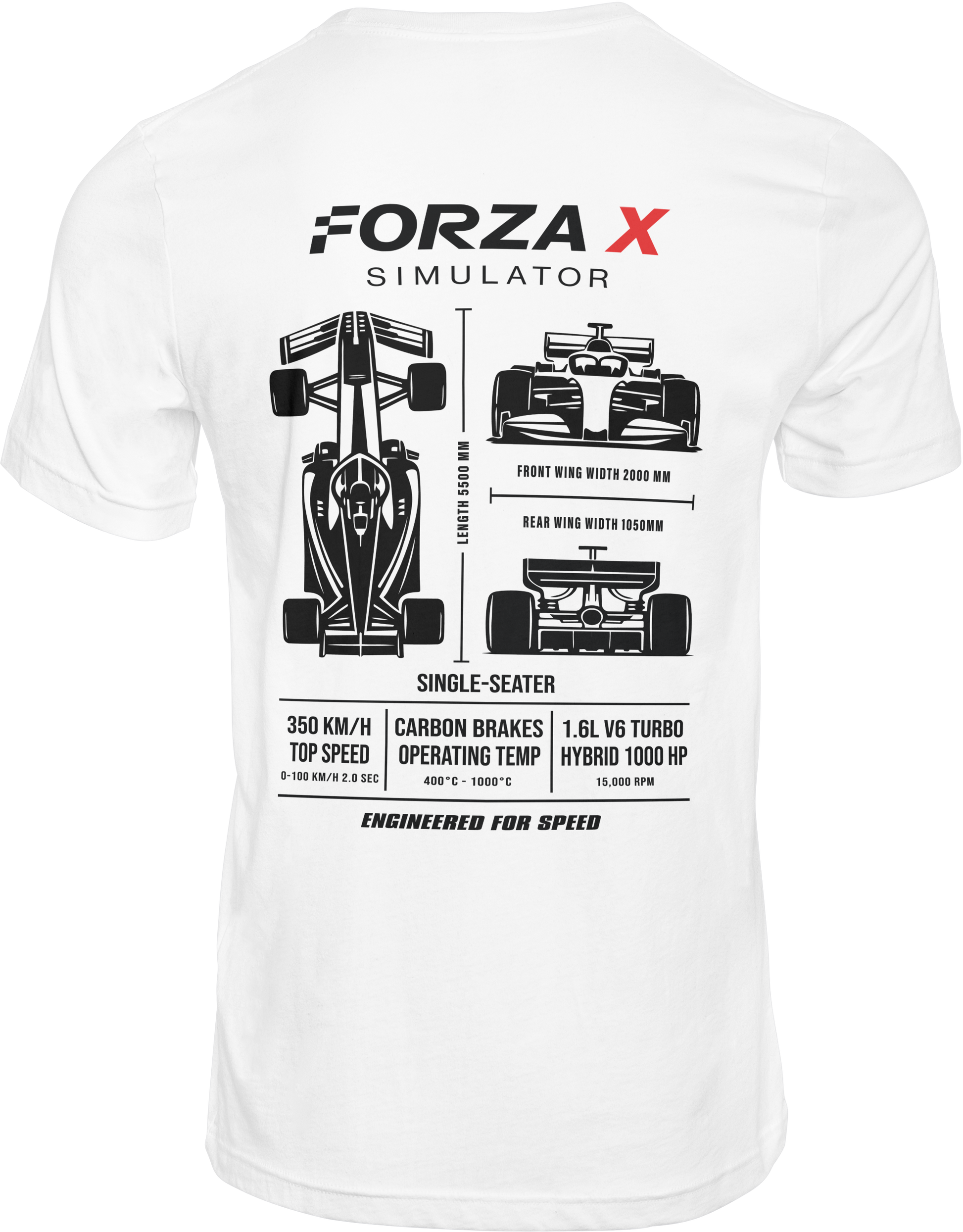 FXS Mono T-Shirt Blanco-1