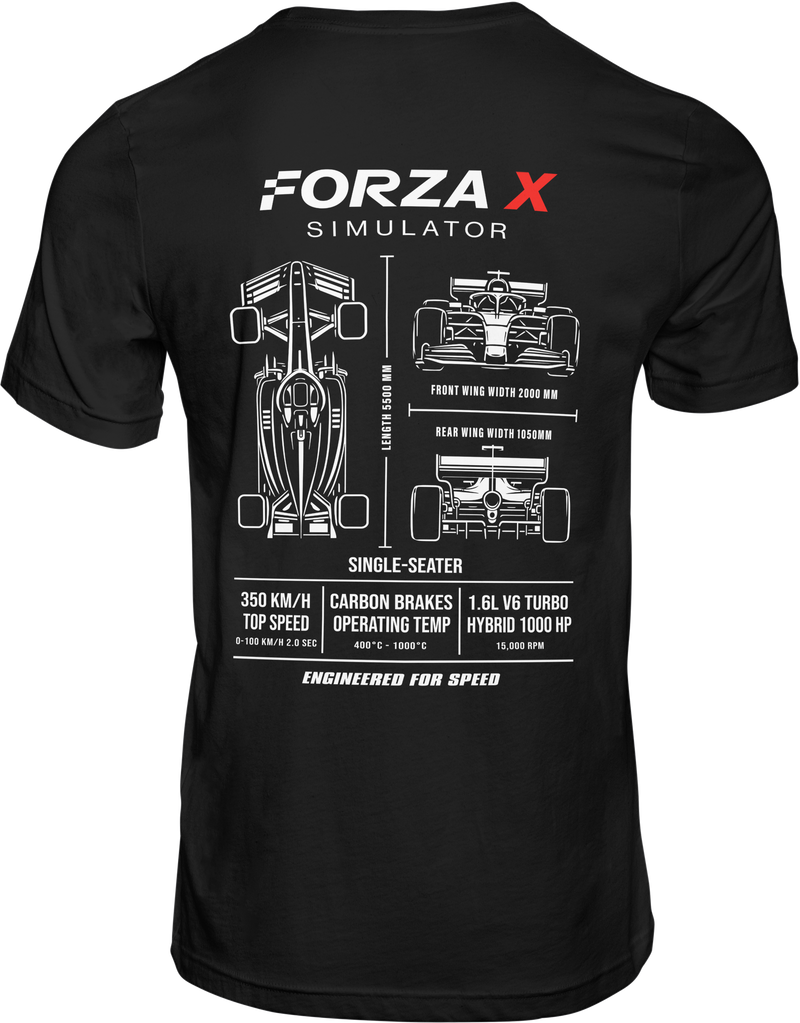 FXS Mono T-Shirt Negro-1