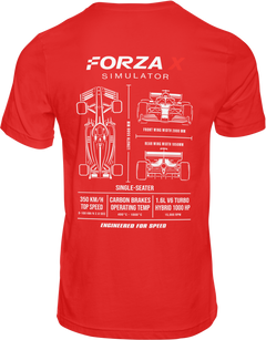 FXS Mono T-Shirt Rojo-1