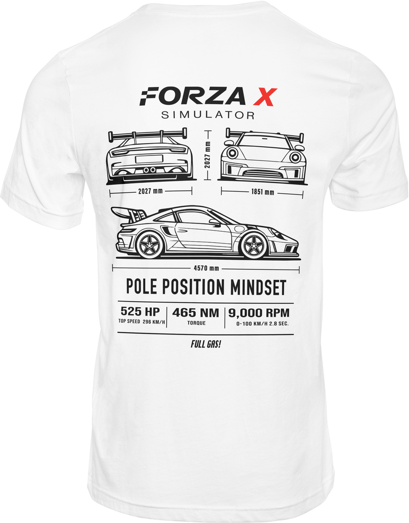 FXS GT T-Shirt Blanco-1