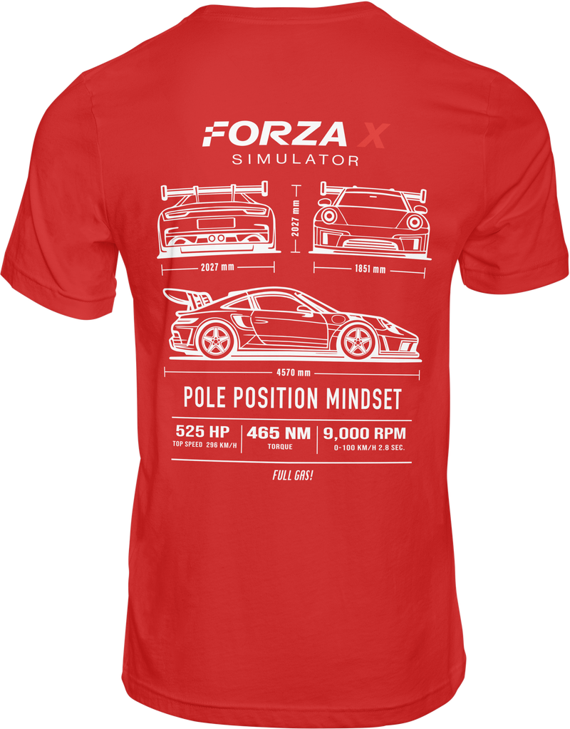 FXS GT T-Shirt Rojo-1