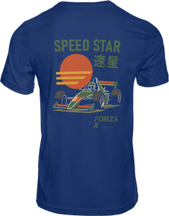 FXS Speed Star Azul T-Shirts-1